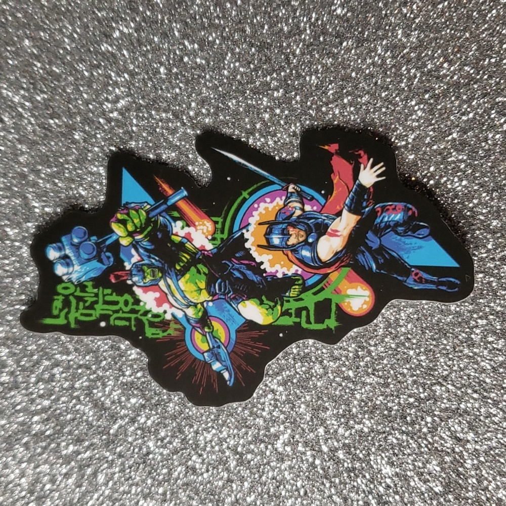 MARVEL Comic Thor Hulk Waterproof Sticker